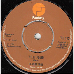 The Blackbyrds Do It Fluid / Summer Love USED VINYL 7INCH 45 RPM