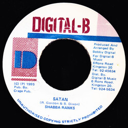 Shabba Ranks Satan USED VINYL 7INCH 45 RPM