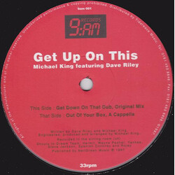 Michael King / Dave Riley (2) Get Up On This USED VINYL 12INCH 33 S RPM