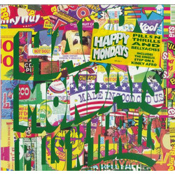 Happy Mondays Pills 'N Thrills And Bellyaches Vinyl LP USED