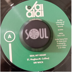 Sir Wick Seal My Heart USED VINYL 7INCH 45 RPM SINGLE LIMITED EDITION