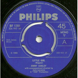 Jimmy Oakley Little Girl USED VINYL 7INCH 45 RPM MONO