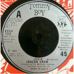 The Jonzun Crew / Michael Jonzun Lovin' USED VINYL 7INCH 45 RPM