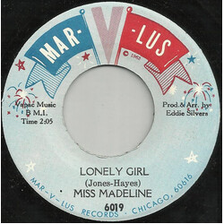 Miss Madeline Lonely Girl USED VINYL 7INCH 45 RPM SINGLE