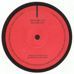 Ultra-Red A16/A17 USED VINYL 12INCH SINGLE