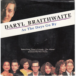 Daryl Braithwaite As The Days Go By Vinyl 7" USED