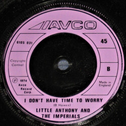 Little Anthony & The Imperials La La La At The End USED VINYL 7INCH 45 RPM SINGLE