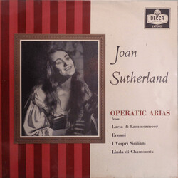 Joan Sutherland Operatic Arias Vinyl LP USED