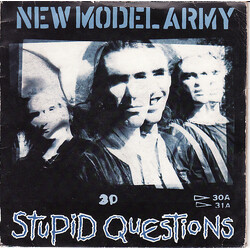 New Model Army Stupid Questions USED VINYL 7INCH 45 RPM SINGLE LIMITED EDITION STEREO