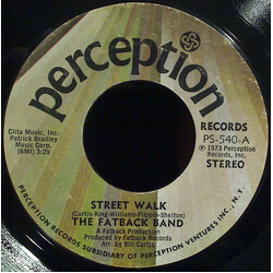 The Fatback Band Street Walk / Soul Man USED VINYL 7INCH 45 RPM STYRENE