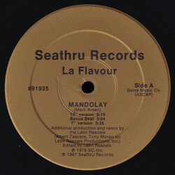 La Flavour Mandolay USED VINYL 12INCH 33 S RPM