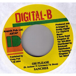 Sanchez Oh Please USED VINYL 7INCH 45 RPM