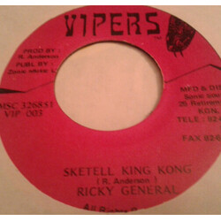 Ricky General Sketell King Kong USED VINYL 7INCH 45 RPM