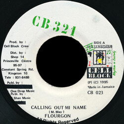 Flourgon / Don Yute Calling Out Mi Name / She A Move USED VINYL 7INCH 45 RPM