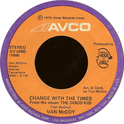 Van McCoy Change With The Times / Good Night, Baby Vinyl 7" USED