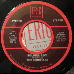 The Shirelles Soldier Boy / Baby It's You USED VINYL 7INCH 45 RPM SINGLE