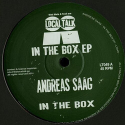 Andreas Saag In The Box EP USED VINYL 12INCH EP