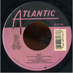 Brandy (2) Baby / I Wanna Be Down USED VINYL 7INCH SINGLE 45 RPM