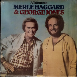 Merle Haggard / George Jones (2) A Tribute to Merle Haggard & George Jones Vinyl LP USED