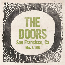 The Doors Live At The Matrix - Mar. 7, 1967 Vinyl LP USED