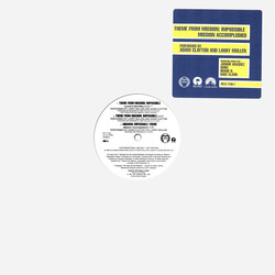 Adam Clayton / Larry Mullen Theme From Mission: Impossible (Mission Accomplished) USED VINYL 12INCH 33 S RPM PROMO