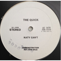 The Quick Katy Can't USED VINYL 12INCH 33 S RPM PROMO