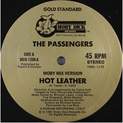 Passengers (2) Hot Leather USED VINYL 12INCH 45 RPM