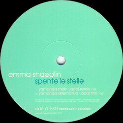 Emma Shapplin Spente Le Stelle USED VINYL 12INCH 33 S RPM PROMO