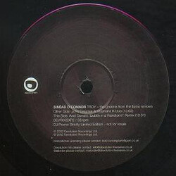 Sinéad O'Connor Troy (The Phoenix From The Flame) (Remixes) USED VINYL 12INCH PROMO LIMITED EDITION 33 S RPM