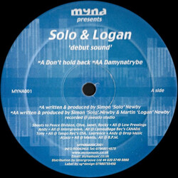 Solo & Logan Debut Sound USED VINYL 12INCH
