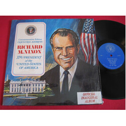 Richard Nixon Commemorative Edition Inaugural Address Vinyl LP USED