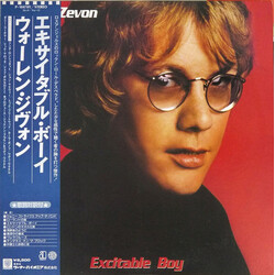 Warren Zevon Excitable Boy Vinyl LP USED