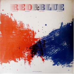 Vladimir Chekasin / Mario Schiano / Vladimir Tarasov / Sebi Tramontana Red & Blue Vinyl LP USED