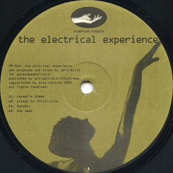 Jeff Mills The Electrical Experience USED VINYL 12INCH 33 S RPM