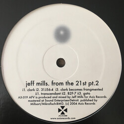 Jeff Mills From The 21st Pt. 2 USED VINYL 12INCH 33 S RPM