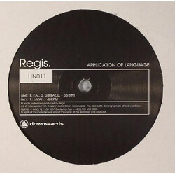 Regis Application Of Language USED VINYL 12INCH 33 S RPM 45 RPM REISSUE