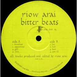 Riow Arai Bitter Beats USED VINYL 12INCH