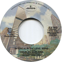 Charles Earland Intergalactic Love Song USED VINYL 7INCH 45 RPM STYRENE