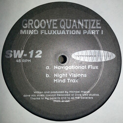 Groove Quantize Mind Fluxuation Part 1 USED VINYL 12INCH 33 S RPM 45 RPM