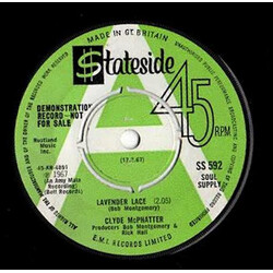 Clyde McPhatter Lavender Lace USED VINYL 7INCH 45 RPM SINGLE PROMO