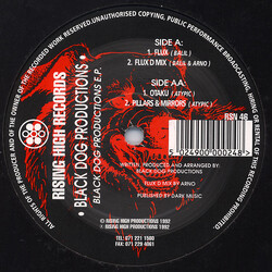 Black Dog Productions Black Dog Productions E.P. USED VINYL 12INCH EP 33 S RPM