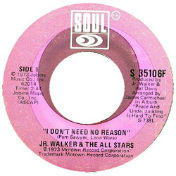 Junior Walker & The All Stars I Don't Need No Reason / Country Boy USED VINYL 7INCH 45 RPM