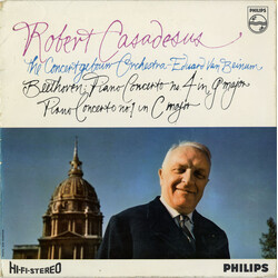 Ludwig van Beethoven / Robert Casadesus / Eduard Van Beinum / Concertgebouworkest Piano Concertos Vinyl LP USED