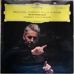 Anton Bruckner / Berliner Philharmoniker / Herbert von Karajan Symphony No.9 In D Major Vinyl LP USED