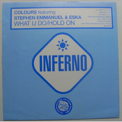 Colours (5) / Stephen Emmanuel / Eska Mtungwazi What U Do / Hold On USED VINYL 12INCH 33 S RPM 45 RPM MISPRINT