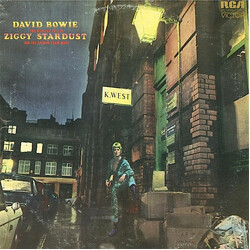 David Bowie The Rise And Fall Of Ziggy Stardust And The Spiders From Mars Vinyl LP USED