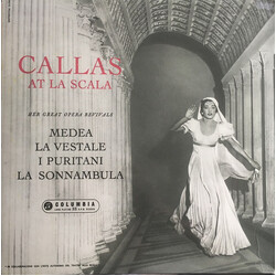 Maria Callas Callas At La Scala Vinyl LP USED