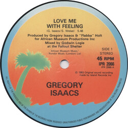 Gregory Isaacs Love Me With Feeling USED VINYL 12INCH 45 RPM LIMITED EDITION
