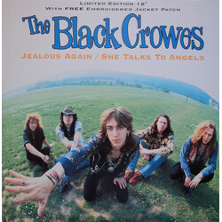 The Black Crowes Jealous Again / She Talks To Angels USED VINYL 12INCH LIMITED EDITION