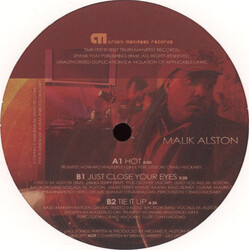 Malik Alston The Soul Latin EP USED VINYL 12INCH 33 S RPM EP